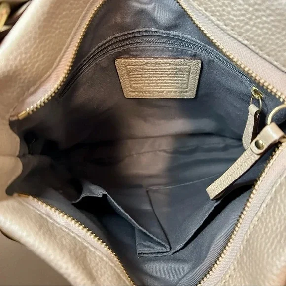 Gently Used COACH Tan Leather Soho Shoulder Bag - Picture 7 of 8
